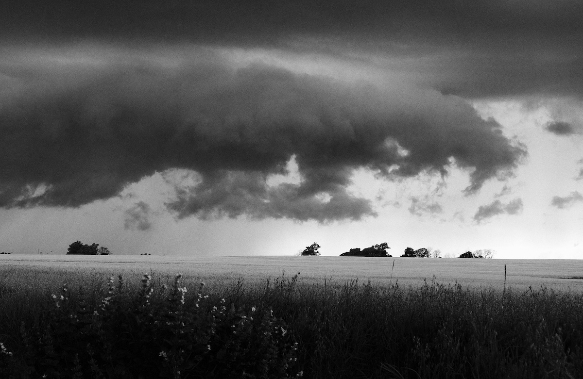 Rain over Örum